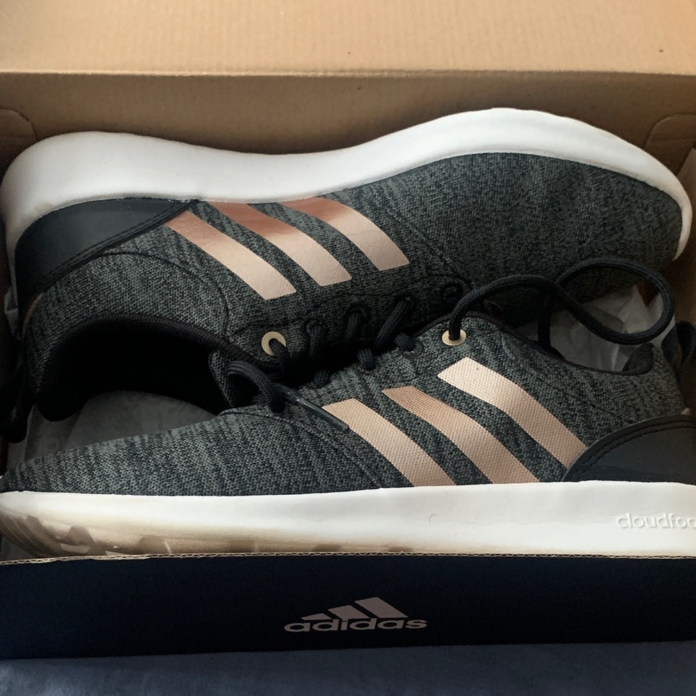 adidas Women's Sneakers Black and Gold